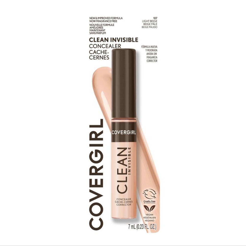 ⭐4/$15 Covergirl Clean Invisible Concealer Light Beige